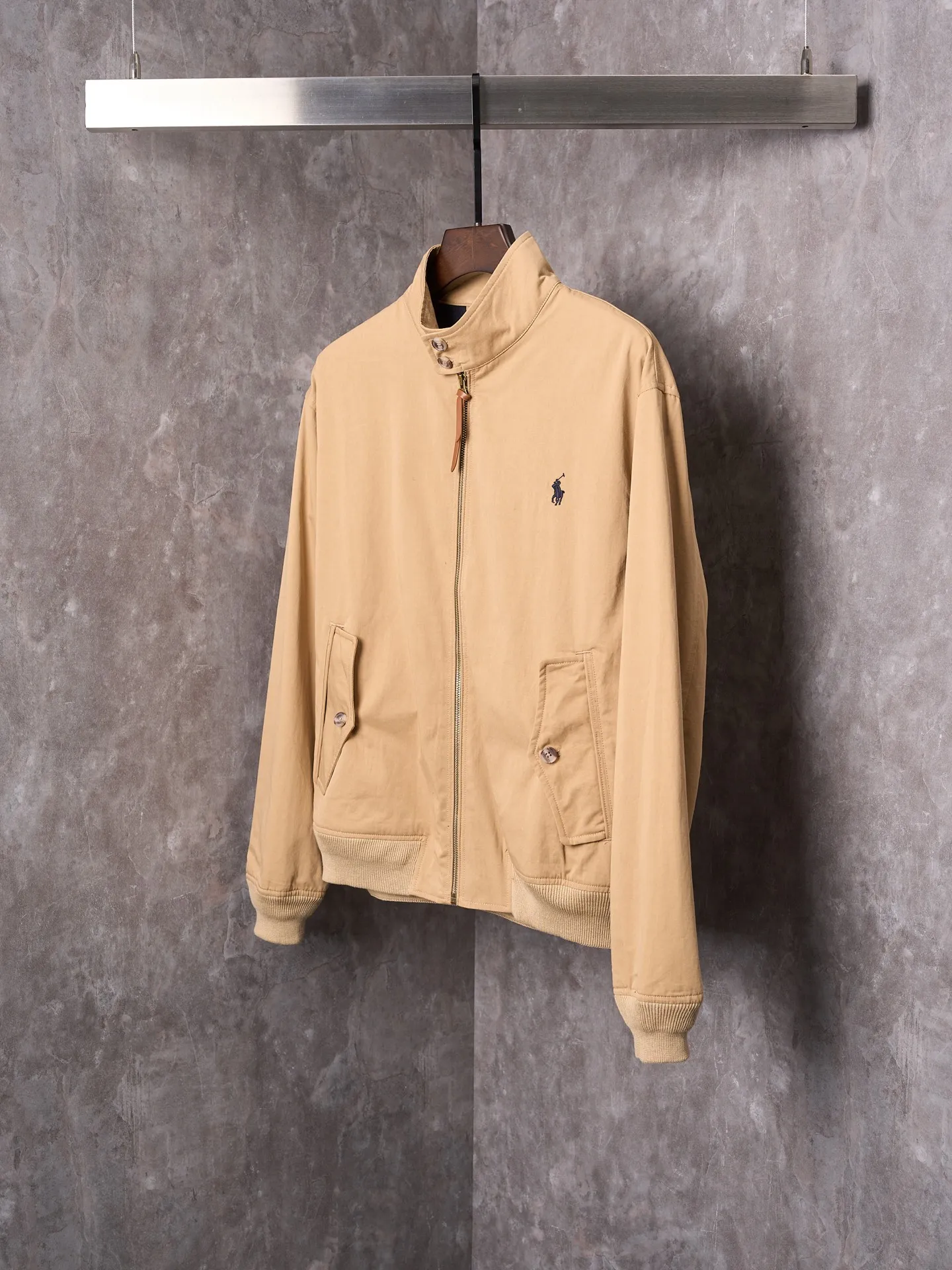 P520 Actual hanging auction】Ralph Lauren/Ralph Lauren embroidered zipper jacket [ready in stock] S M L XL